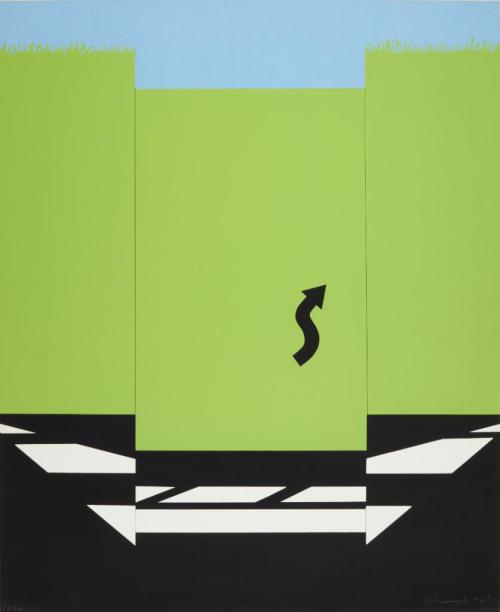 Allan D'Arcangelo (Künstler*in), Landscape I, 1965