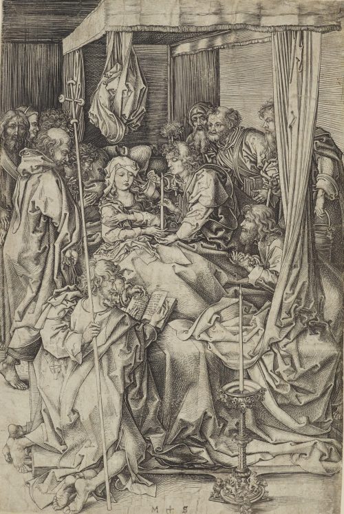 Martin Schongauer (Künstler*in), Tod der Maria, nach 1470