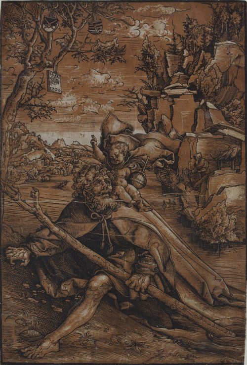 Lucas Cranach der Ältere (Künstler*in), Der heilige Christophorus, ca. 1509