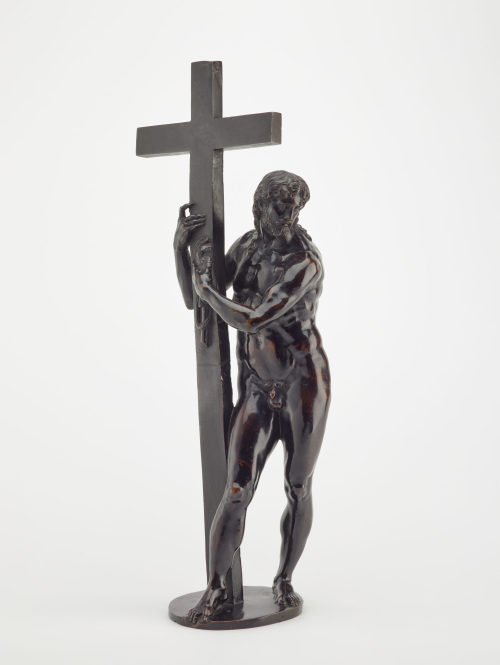 Taddeo Landini (Künstler*in), Auferstandener Christus mit Kreuz, ca. 1550–1600