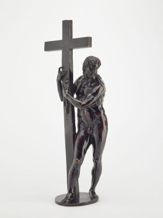 Auferstandener Christus mit Kreuz