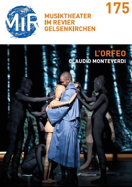 Progerammheft (Umschlag) zu "L' Orfeo" von Claudio Monteverdi. Premiere am 17.10.2020 im Großen ...