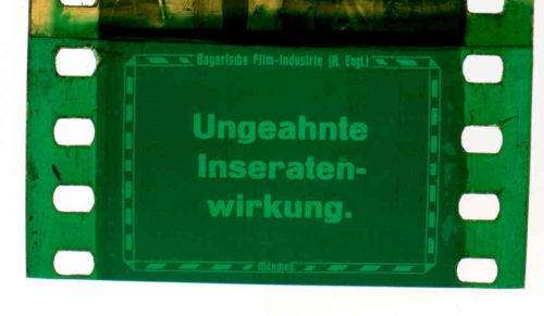 Filmkader zeigt Einzelbild des Films.