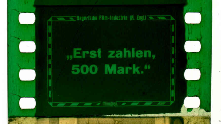 Filmkader zeigt Einzelbild des Films.