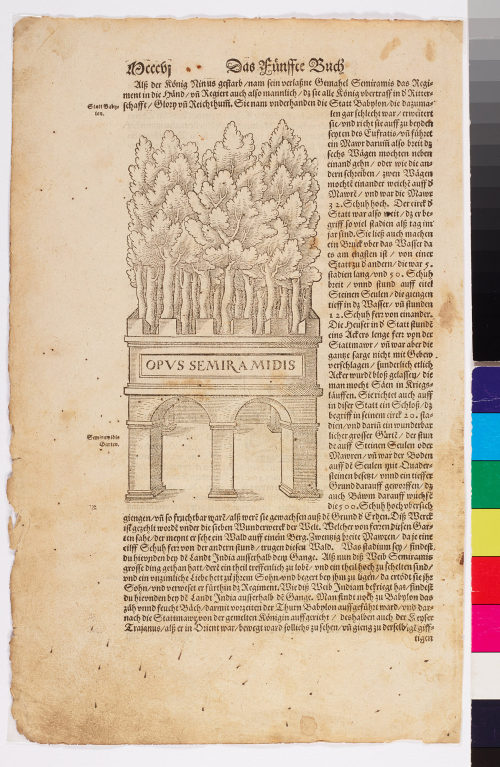 Sebastian Münster (Autor*in), Opus Semiramidis, 1544-1628