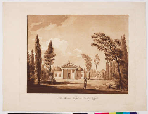 Victor Wilhelm Peter Heideloff (Zeichner*in), Der Mercurs Tempel oder die drey Kuppeln., 1795