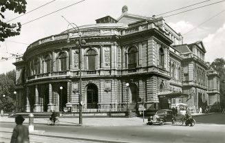 Außenansicht Opernhaus, Städtische Bühnen Düsseldorf