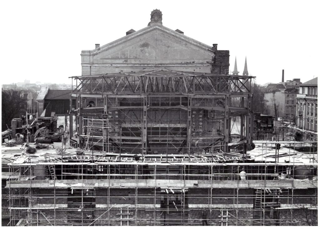 Opernhaus Düsseldorf Umbau 1956/1957