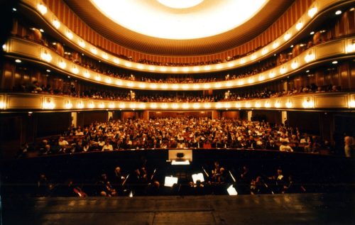 Opernhaus Düsseldorf (Deutsche Oper am Rhein), Blick in den Zuschauerraum