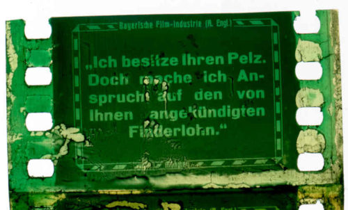 Filmkader zeigt Einzelbild des Films.