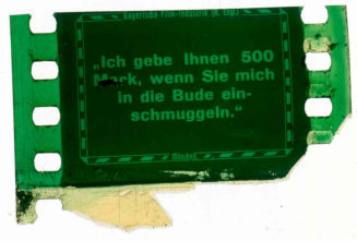 Filmkader zeigt Einzelbild des Films.