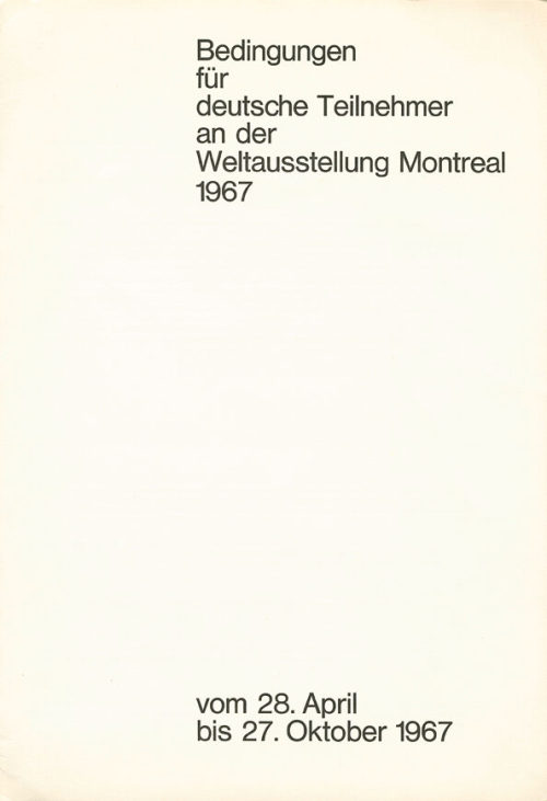 Weltausstellung Montreal, 1967