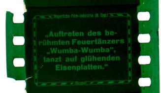 Filmkader zeigt Einzelbild des Films.