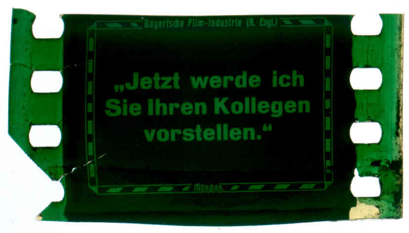 Filmkader zeigt Einzelbild des Films.
