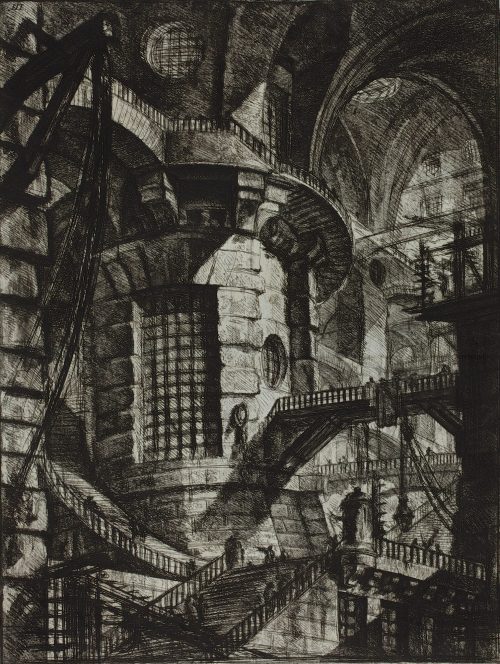 Giovanni Battista Piranesi (Künstler*in), Der runde Turm, 1761