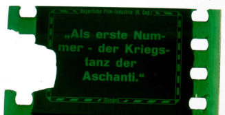 Filmkader zeigt Einzelbild des Films.