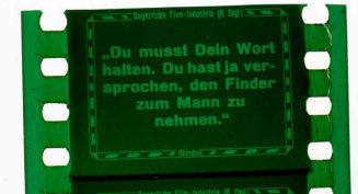 Filmkader zeigt Einzelbild des Films.