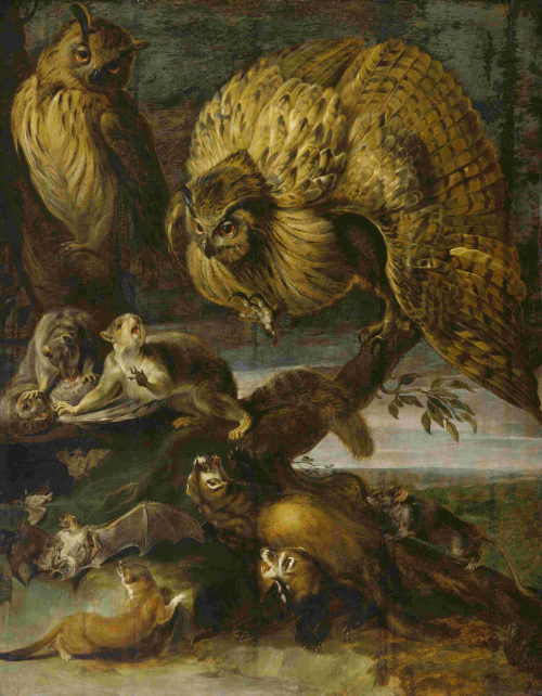 Frans Snyders (Künstler*in), Tiere der Nacht, nach 1579