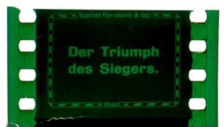 Filmkader zeigt Einzelbild des Films.