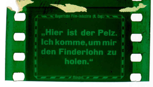 Filmkader zeigt Einzelbild des Films.