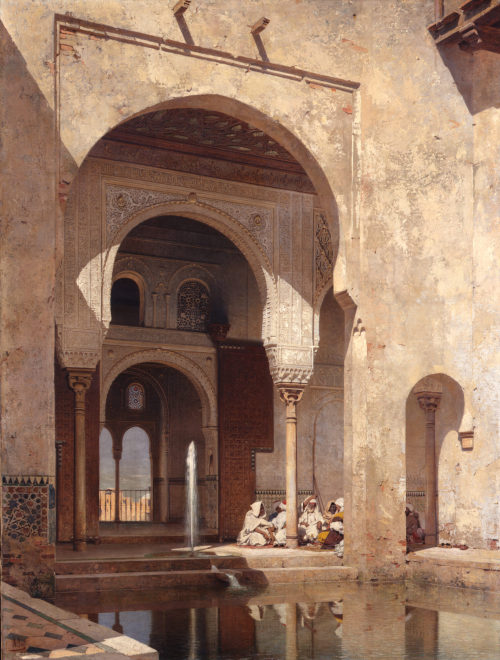 Adolf Seel (Künstler*in), In der Alhambra, 1886