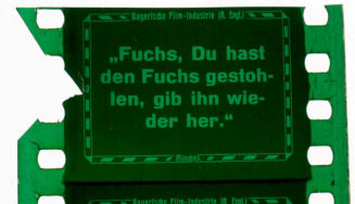 Filmkader zeigt Einzelbild des Films.