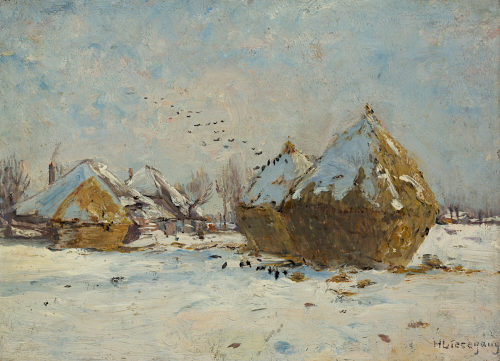 Helmuth Liesegang (Künstler*in), Winterlandschaft, 1898