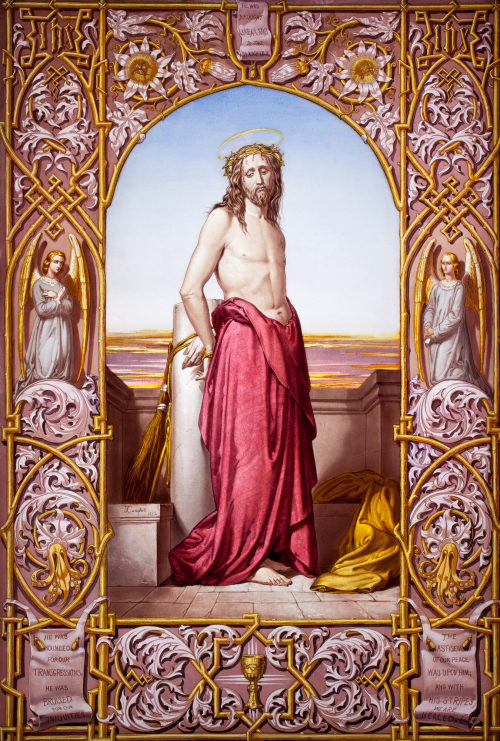 William Wailes (Ausführung), Christus an der Geißelsäule, 1852