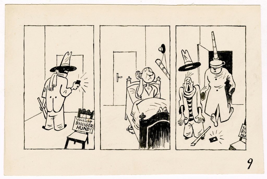 Seite 9: Ferdinand mit dem Fernrohr
