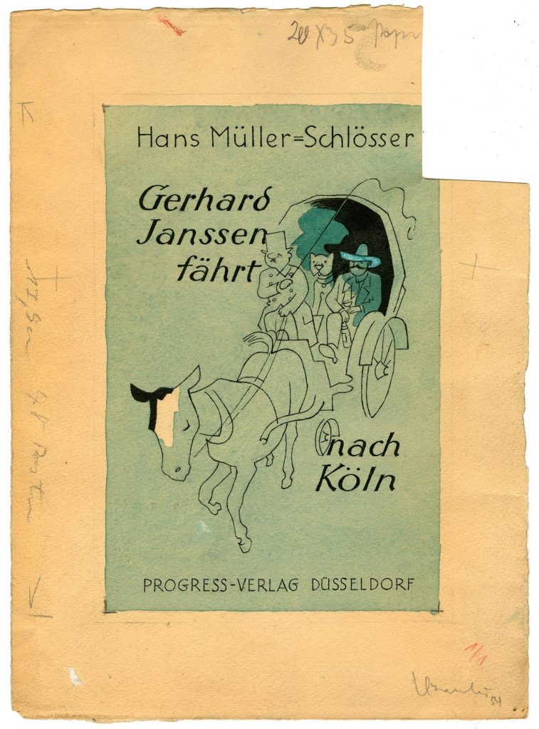 Gerhard Janssen fährt nach Köln von Hans Müller-Schlösser