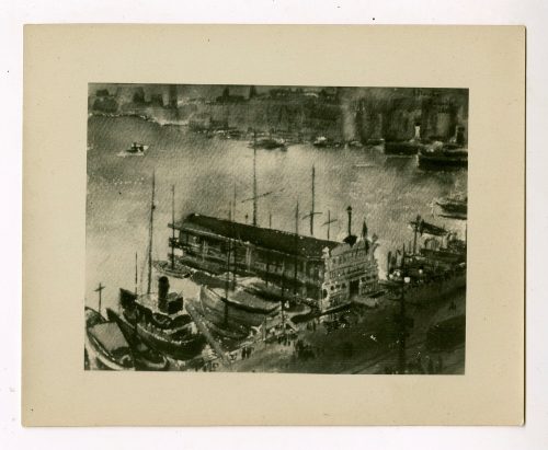 Unbekannt (Künstler*in), Le vieux port (Alter Hafen, Marseille), ohne Datum