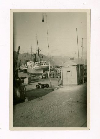 Hafen, unser Schiff "August Schultze Oldenburg", Teneriffa, Spanien