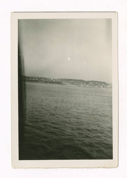 Unbekannt (Fotograf*in), Einfahrt in Oporto, Portugal, September 1928