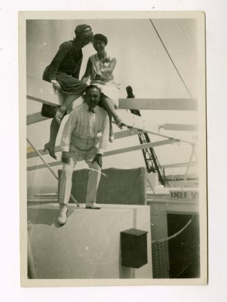 auf Deck, Gruppenfoto