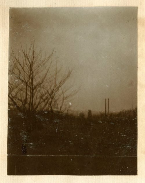 Unbekannt (Fotograf*in), dunkle Aussicht, 4. März 1917