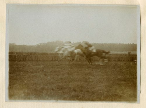 Unbekannt (Fotograf*in), Pferderennbahn Grafenberg, Düsseldorf, 13. Mai 1917