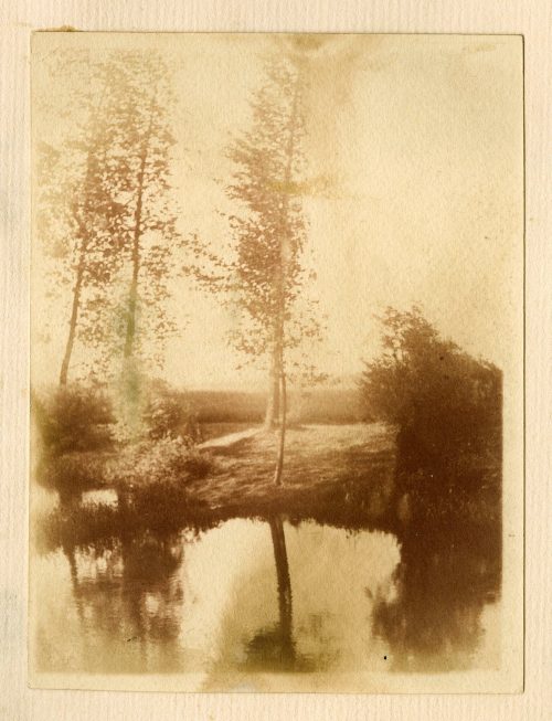 Unbekannt (Fotograf*in), Wasserlandschaft, 27. Mai 1917