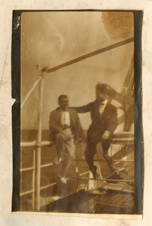 Unbekannt (Fotograf*in), auf dem Passagierschiff: S.S. Patria, September 1925