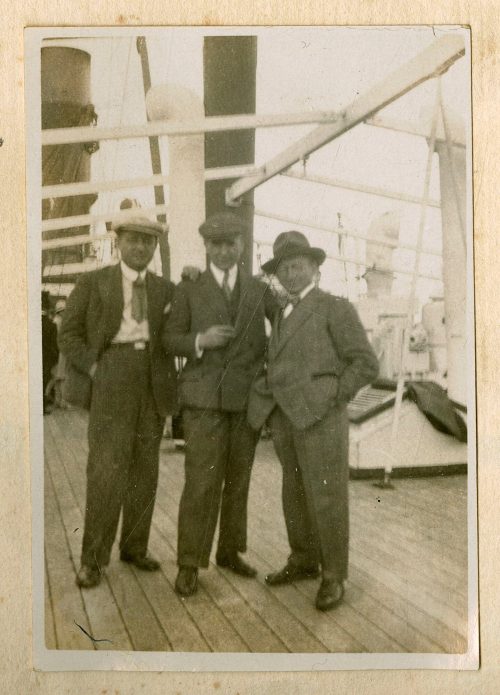 Unbekannt (Fotograf*in), auf dem Passagierschiff: S.S. Gabria, September 1928