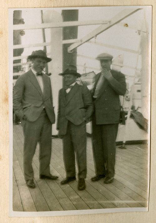 Unbekannt (Fotograf*in), auf dem Passagierschiff: S.S. Gabria, September 1928