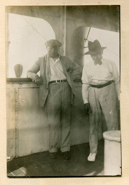 Adolf Uzarski (Dargestellt), Reise nach Teneriffa, Oktober 1929