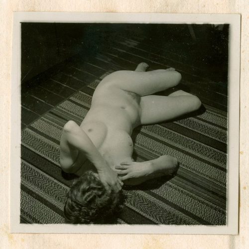 Frieda Uzarski (geborene Schwarz) (Dargestellt), Aktfotografie: Frieda, 1936