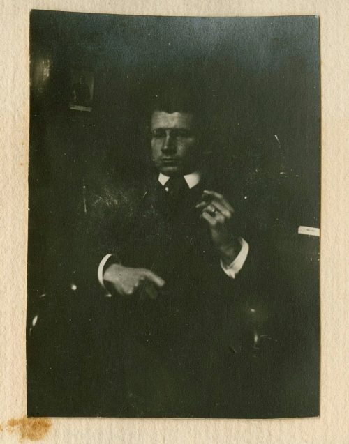 Unbekannt (Fotograf*in), Portrait Adolf Uzarskis, ohne Datum