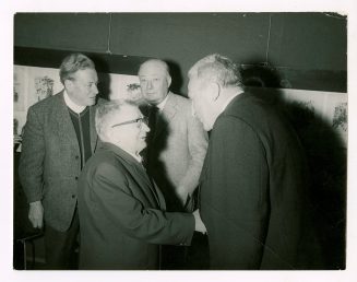 Empfang für Adolf Uzarski zu seinem 80. Geburtstag im Kunstverein Düsseldorf