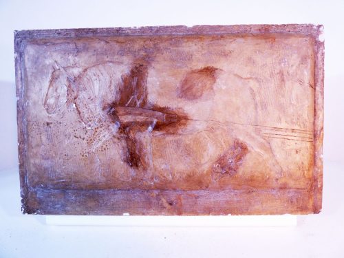 Josef Pallenberg (Künstler*in), Zwei Arbeitspferde vorm Pflug, 1902-1946