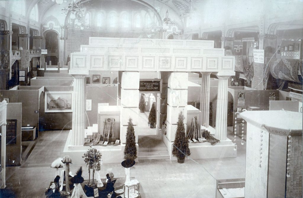 Präsentation Schauspielhaus Düsseldorf auf der Deutschen Theaterausstellung Berlin 1910