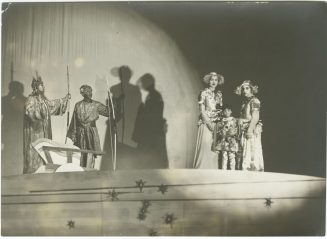 Sakantula von Paul Kornfeld (Szenenfoto). Premiere am 2.12.1926 im Schauspielhaus Düsseldorf