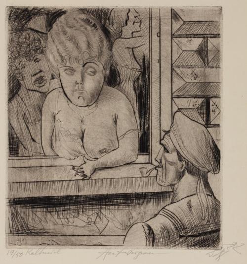 Otto Dix (Künstler*in), Antwerpen, 1922