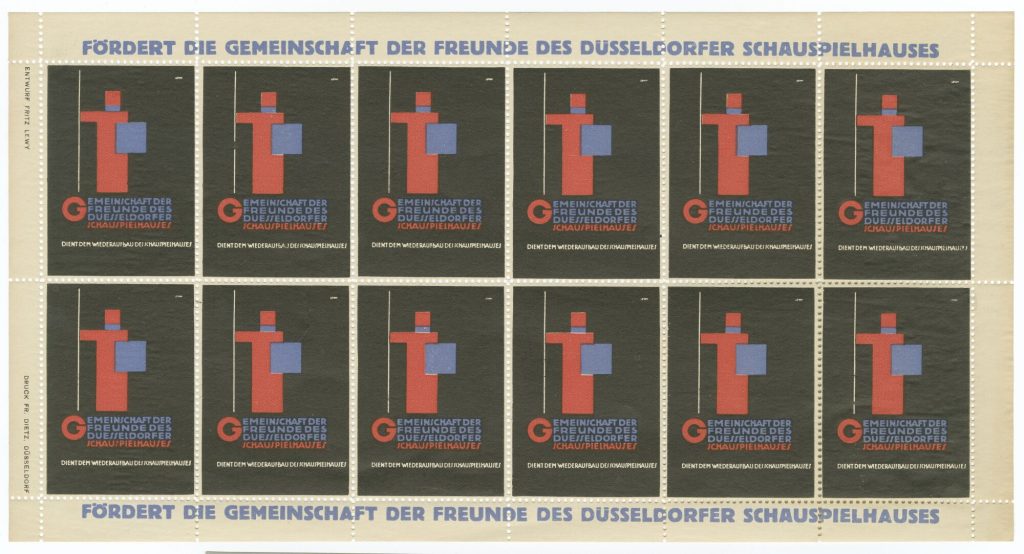 Fritz Lewy, »Gemeinschaft der Freunde: Klebemarken«