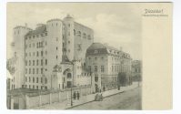 Neues Schauspielhaus Düsseldorf, Außenaufnahme (Postkarte)